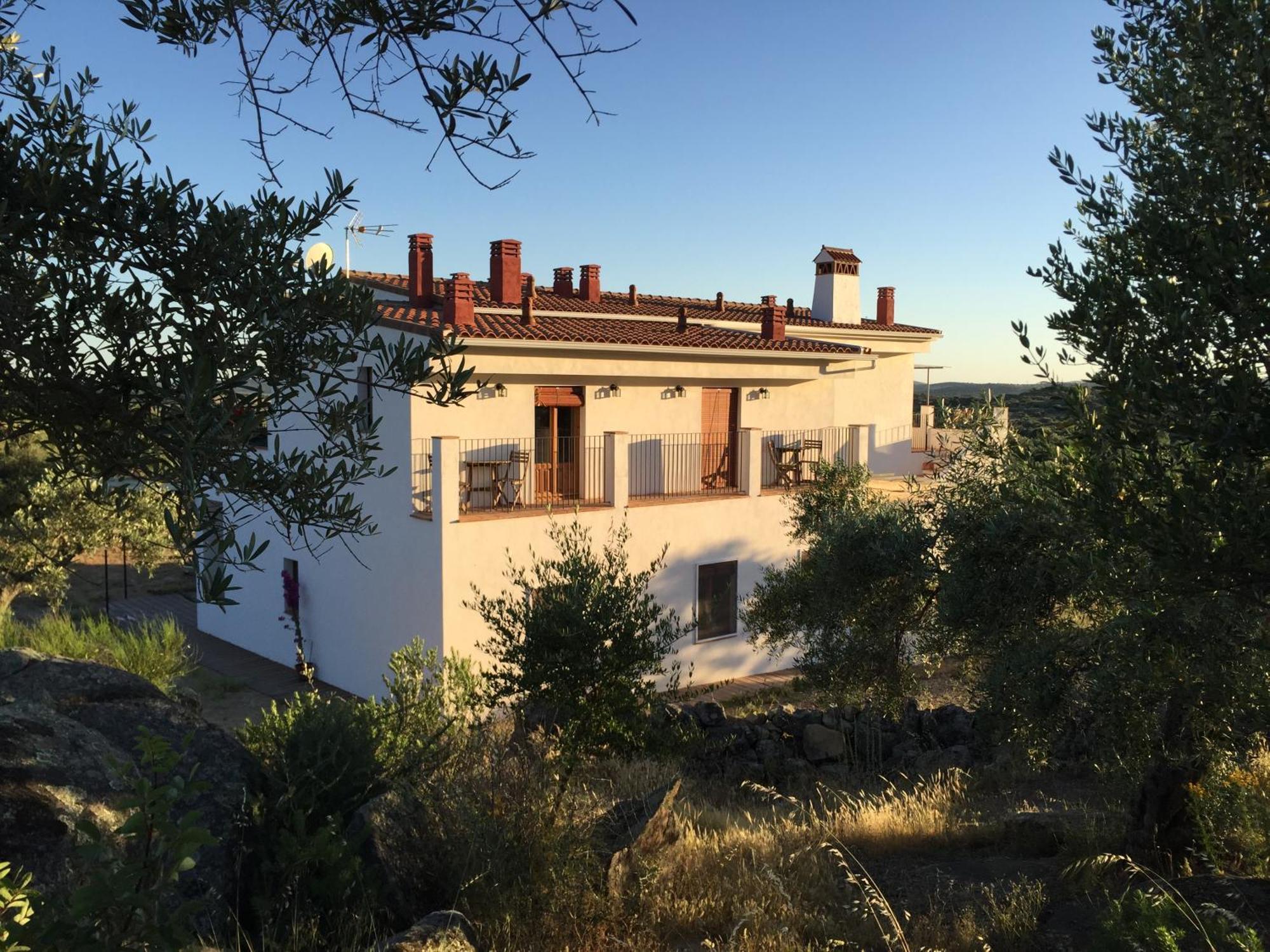 Villa Flores Amarillas Almoharin Exterior foto